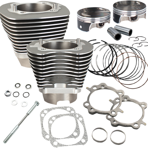 S&S CYCLE Cylinder Kit - Twin Cam Big Bore Cylinder Kit - Team Dream Rides
