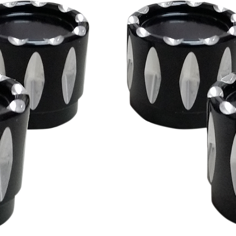 AVON GRIPS Cover Head Bolt Rival Black Head Bolt Cover - Team Dream Rides