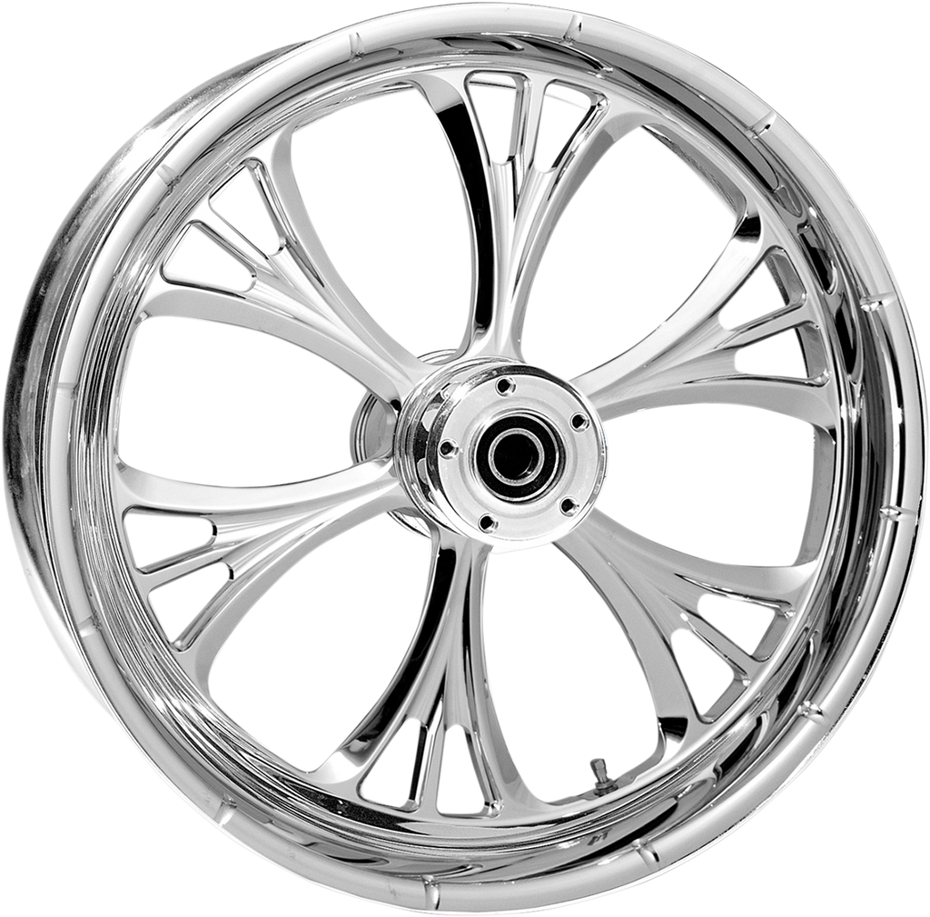 RC COMPONENTS Front Wheel - Majestic - Single Disc - 21" - 00-07 One-Piece Forged Aluminum Wheel — Majestic - Team Dream Rides