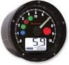 KOSO NORTH AMERICA TNT-01R Universal Electronic Speedometer/Tachometer - Black Face/Casing TNT-01R Universal Electronic Speedometer/Tachometer - Team Dream Rides