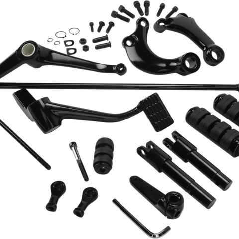 DRAG SPECIALTIES Forward Control - Black -  '04-'13 XL Forward Control Kit - Team Dream Rides