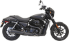 BASSANI XHAUST 4" Black Muffler - Straight - XG500/750 Performance Slip-On Muffler - Team Dream Rides