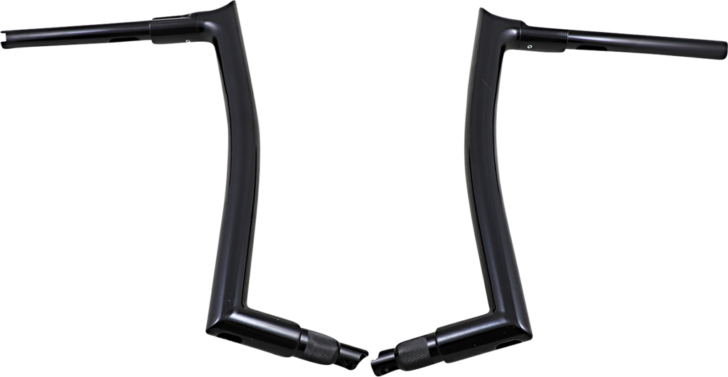 FAT BAGGERS INC. 16" Black 1-1/2" Pointed Top Handlebar 1-1/2" EZ Install Pointed Top Handlebar - Team Dream Rides