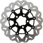 GALFER Wave® Brake Rotor - Rear - Black Carrier Wave® Brake Rotors - Team Dream Rides