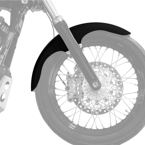 KLOCK WERKS Klub Front Fender Kit - Black - Steel - 19