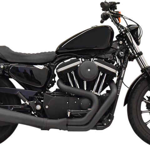 BASSANI XHAUST Road Rage Exhaust - Black - '86-'03 XL Road Rage 2:1 Exhaust System - Team Dream Rides