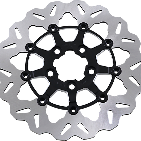 GALFER Wave® Rotor - Black Carrier - Rear Wave® Brake Rotor - Team Dream Rides