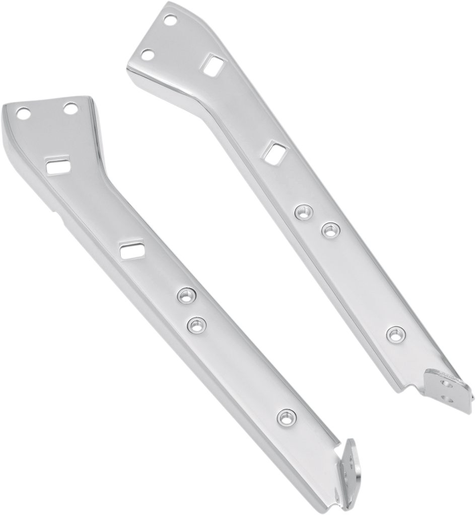 DRAG SPECIALTIES Right Saddlebag Rail Support  Bracket - Chrome Saddlebag Rail Support Bracket - Team Dream Rides