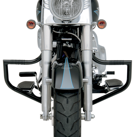 LINDBY Linbar - Black - FLST Linbar® Front or Rear Highway Bar - Team Dream Rides