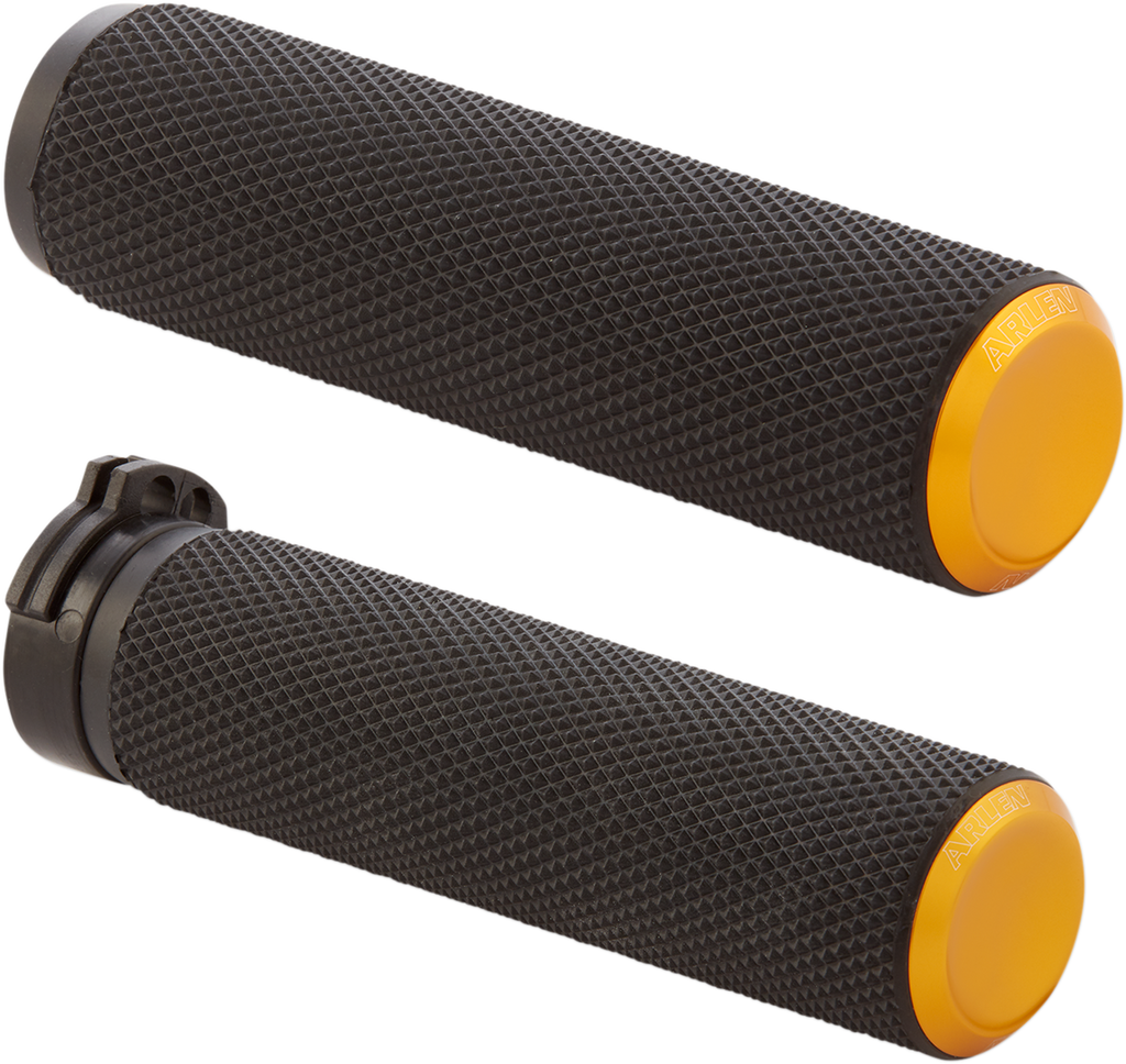 ARLEN NESS Gold Knurled Grips for Cable Fusion Knurled Grips - Team Dream Rides