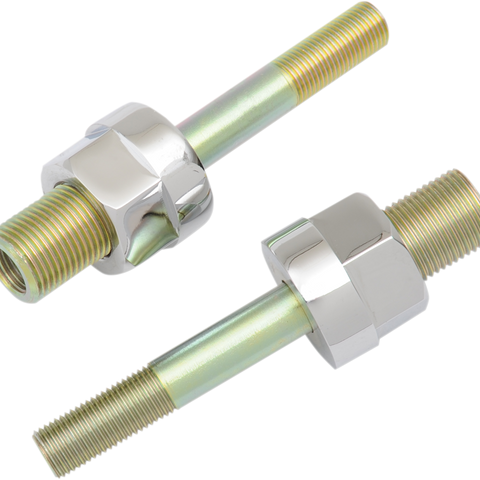 BURLY BRAND Adjustable Shock Lowering Kit - Chrome/Gold Anodized Finish - Lowers 0