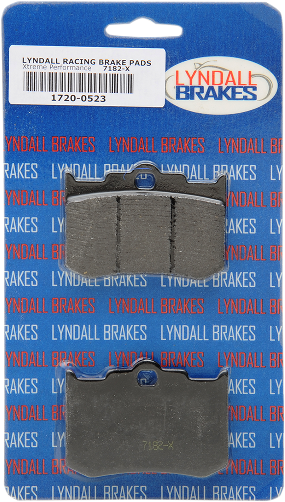 LYNDALL RACING BRAKES LLC X-Treme Brake Pads - 4-Piston X-Treme Harley/Buell Brake Pads - Team Dream Rides