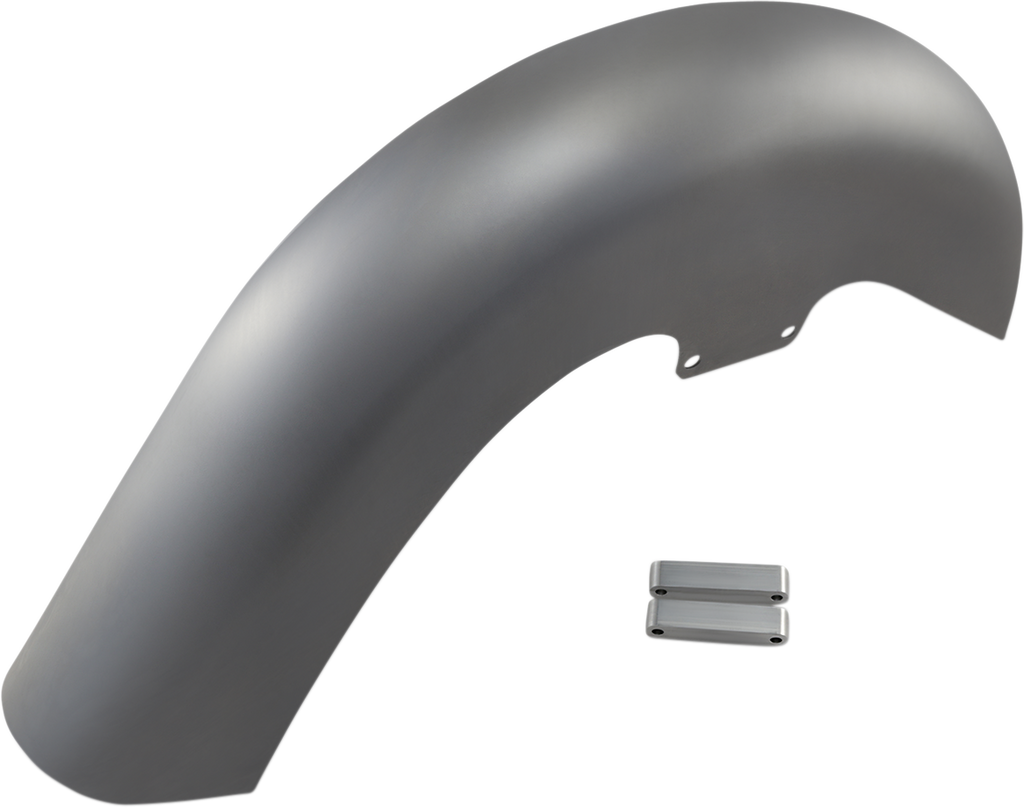 RUSS WERNIMONT DESIGNS Flat Back Dresser Front Fender - 5.5" x 21" - 30° - '14+ FL Flat Back Dresser Front Fender - Team Dream Rides