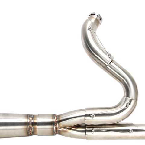 TRASK Assault 2:1 Exhaust - Full Stainless - '06-'17 Dyna Assault 2:1 Exhaust System - Team Dream Rides