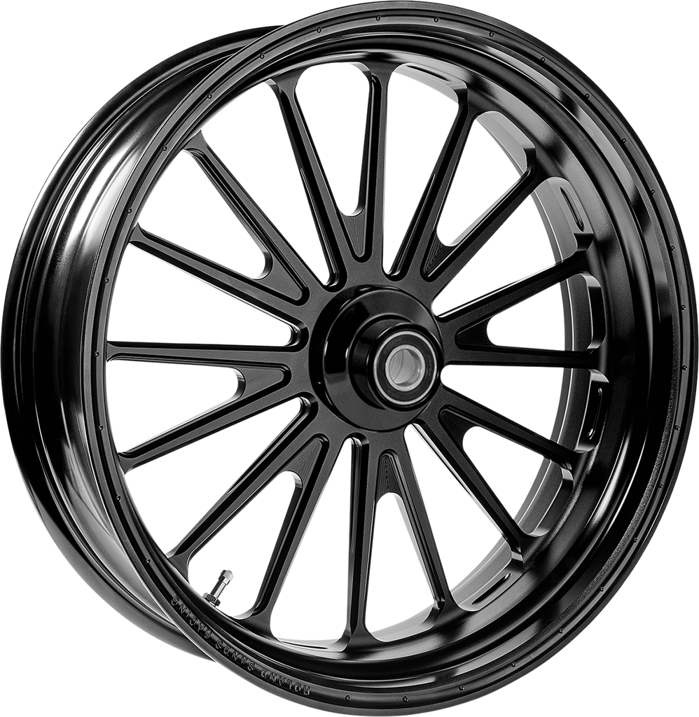 RSD Front Wheel - Traction - Dual Disc - 21 x 3.5 - Black - With ABS - 14 FLH Traction Wheel - Team Dream Rides