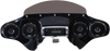 HOPPE INDUSTRIES Quadzilla Fairing - Chrome Handlebar Control - Softail Quadzilla Fairing with Stereo Receiver - Team Dream Rides