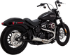 VANCE & HINES 2:1 Stainless Exhaust - Softail '18+ Stainless 2:1 Upsweep Exhaust System - Team Dream Rides