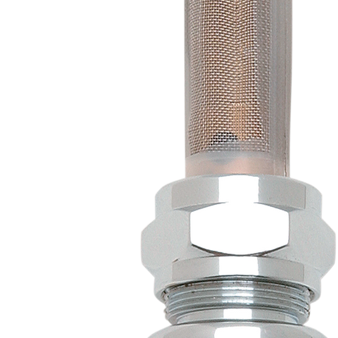 DRAG SPECIALTIES Petcock - Chrome - Round - Rear Fuel Petcock - Team Dream Rides