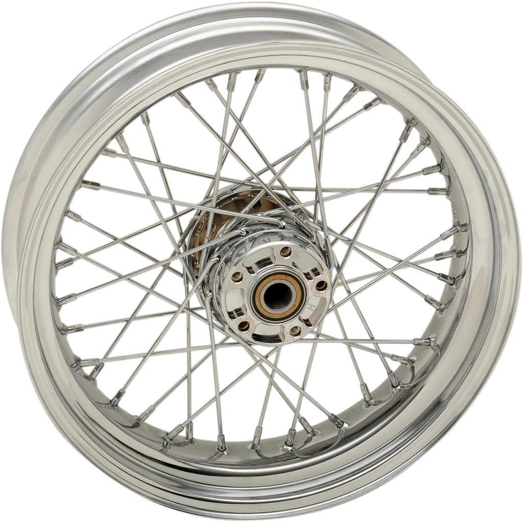 DRAG SPECIALTIES Wheel - Rear - 17 x 4.5" - 12-17 FXD - With ABS Replacement Laced Wheel - Team Dream Rides