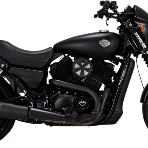 VANCE & HINES Black High Output Muffler - XG/A High Output Slip-On Muffler - Team Dream Rides