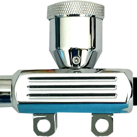 DRAG SPECIALTIES Rear Master Cylinder Kit - Chrome Solo Custom Mini Rear Master Cylinder Kit - Team Dream Rides