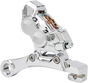 ARLEN NESS 4-Piston Caliper - Rear - 11.8" - Chrome Ness Tech Four-Piston Caliper - Team Dream Rides