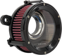 TRASK Air Cleaner Assault Electronic Fuel Injection Black Assault Charge High-Flow Air Cleaner - Team Dream Rides