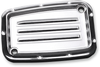 COVINGTONS Chrome Dimpled Front Brake Master Cylinder Lid for '17 - '19 Master Cylinder Cover - Team Dream Rides