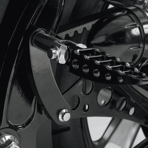 RSD Passenger Peg Relocation Bracket Passenger Footpeg Relocation Brackets - Team Dream Rides