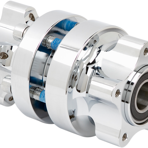 ARLEN NESS Dual Hub - Front - Chrome - 00-07 FLT Cartridge Hub - Team Dream Rides