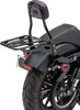 COBRA Backrest Kit - 14" - Black - XL Detachable Backrest Kit - Team Dream Rides
