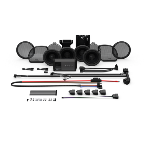 Rockford Fosgate 2014+ Road Glide/ Street Glide Ultra Stage 2 Audio Kit - Team Dream Rides