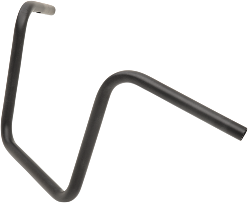 DRAG SPECIALTIES Flat Black 12" Wide Ape Handlebar for TBW 1" Handlebar — Wide/Ape Hanger - Team Dream Rides