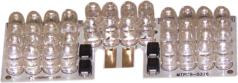 CUSTOM DYNAMICS LED Fender Tip Boards - Red LED Fender Tip Board - Team Dream Rides