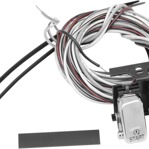 DRAG SPECIALTIES Chrome Start/Stop Switch Kit Handlebar Switch - Team Dream Rides