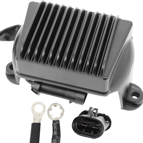 DRAG SPECIALTIES Regulator - FL '02-'03 Black Premium Voltage Regulator - Team Dream Rides