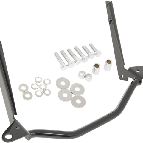 DRAG SPECIALTIES Spotlight Mount - Black - '00-'17 FLST Spotlight Bars - Team Dream Rides