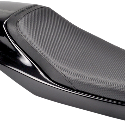 SADDLEMEN Carbon Fiber Eliminator Seat Eliminator Carbon Fiber Solo Seat - Team Dream Rides