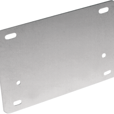 BARNETT License Backing Plate - Stainless Steel License Backing Plate - Team Dream Rides