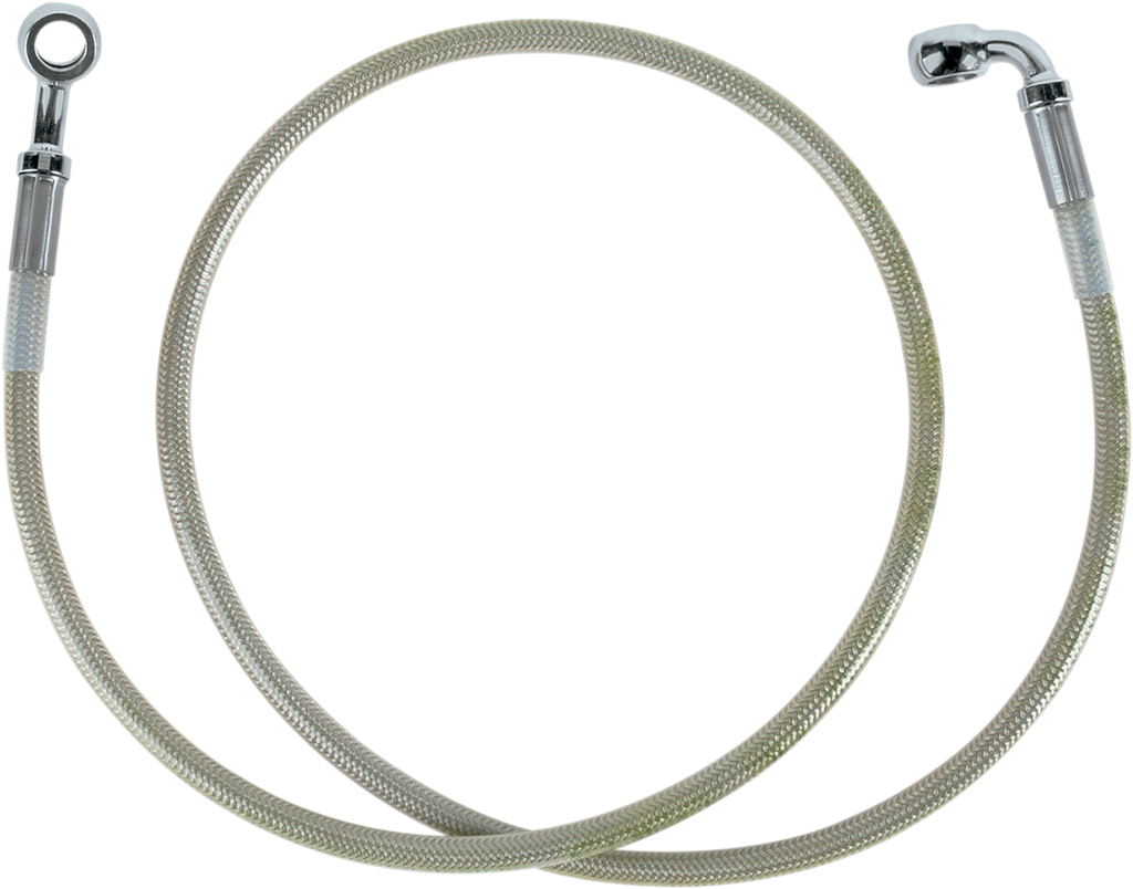 DRAG SPECIALTIES Brake Line - Front - XLC '96-'98 Stainless Steel Brake Line Kit - Team Dream Rides