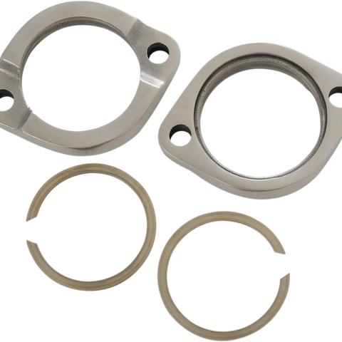 DRAG SPECIALTIES FLANGE EXH MNT 04+ Heavy-Duty Exhaust Flange Kit - Team Dream Rides