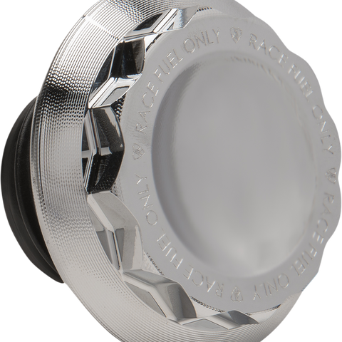 ARLEN NESS Gas Cap - Chrome - 12 Point Vented Gas Cap - Team Dream Rides