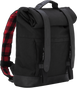 BURLY BRAND Roll Top Backpack - Cordura Black Roll Top Backpack - Team Dream Rides