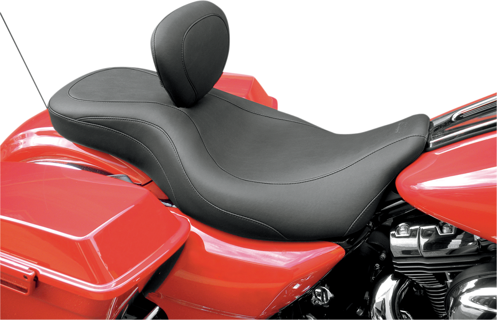 MUSTANG Wide Tripper Seat - Driver Backrest -FL '08+ Wide Tripper™ 2-Up Seat - Team Dream Rides