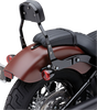 COBRA Backrest Kit - 11" - Black - Softail Detachable Backrest Kit - Team Dream Rides