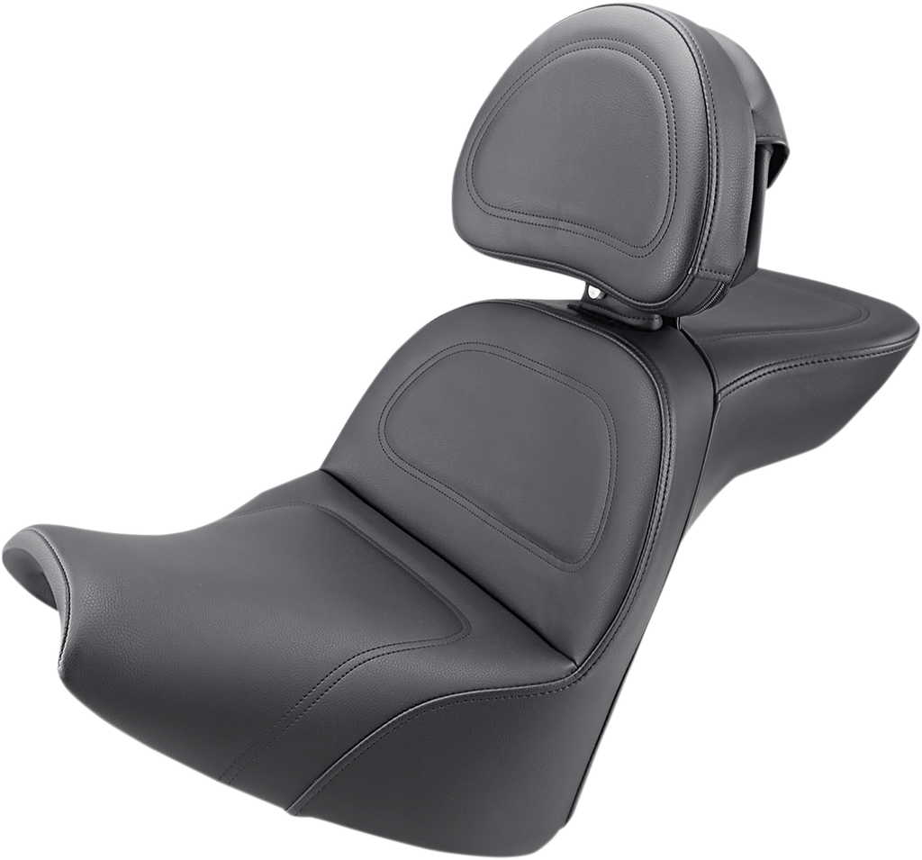 SADDLEMEN Explorer Seat - Backrest Included - FXBR/S '18-'19 Explorer™ Seat — Includes Backrest - Team Dream Rides