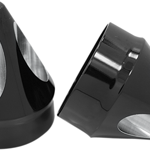 AVON GRIPS Axle Cap - Black - Anodized - Spike - 1