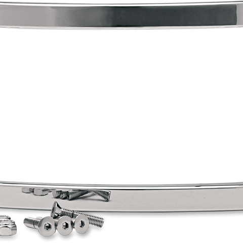 KLOCK WERKS License Plate Frame - Chrome WFB™ Benchmark Stretched Rear Fender License Plate Frame - Team Dream Rides