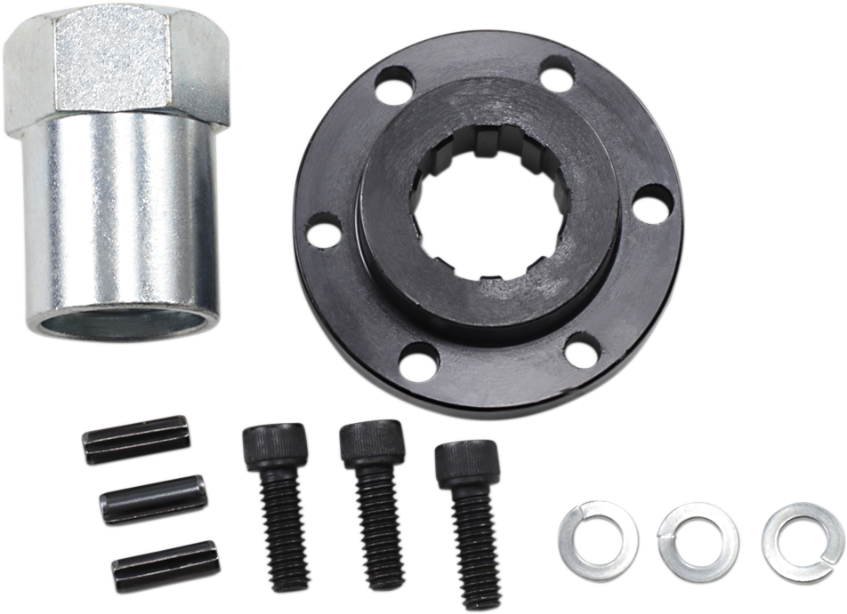 BELT DRIVES LTD. Offset Spacer with Screws and Nut - 1/2" Spacer Insert - Team Dream Rides