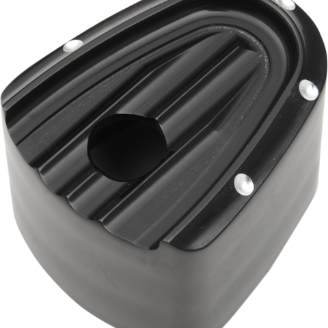 COVINGTONS Ignition Switch - Cover - Black - Dimpled Billet Aluminum Ignition Switch Cover - Team Dream Rides